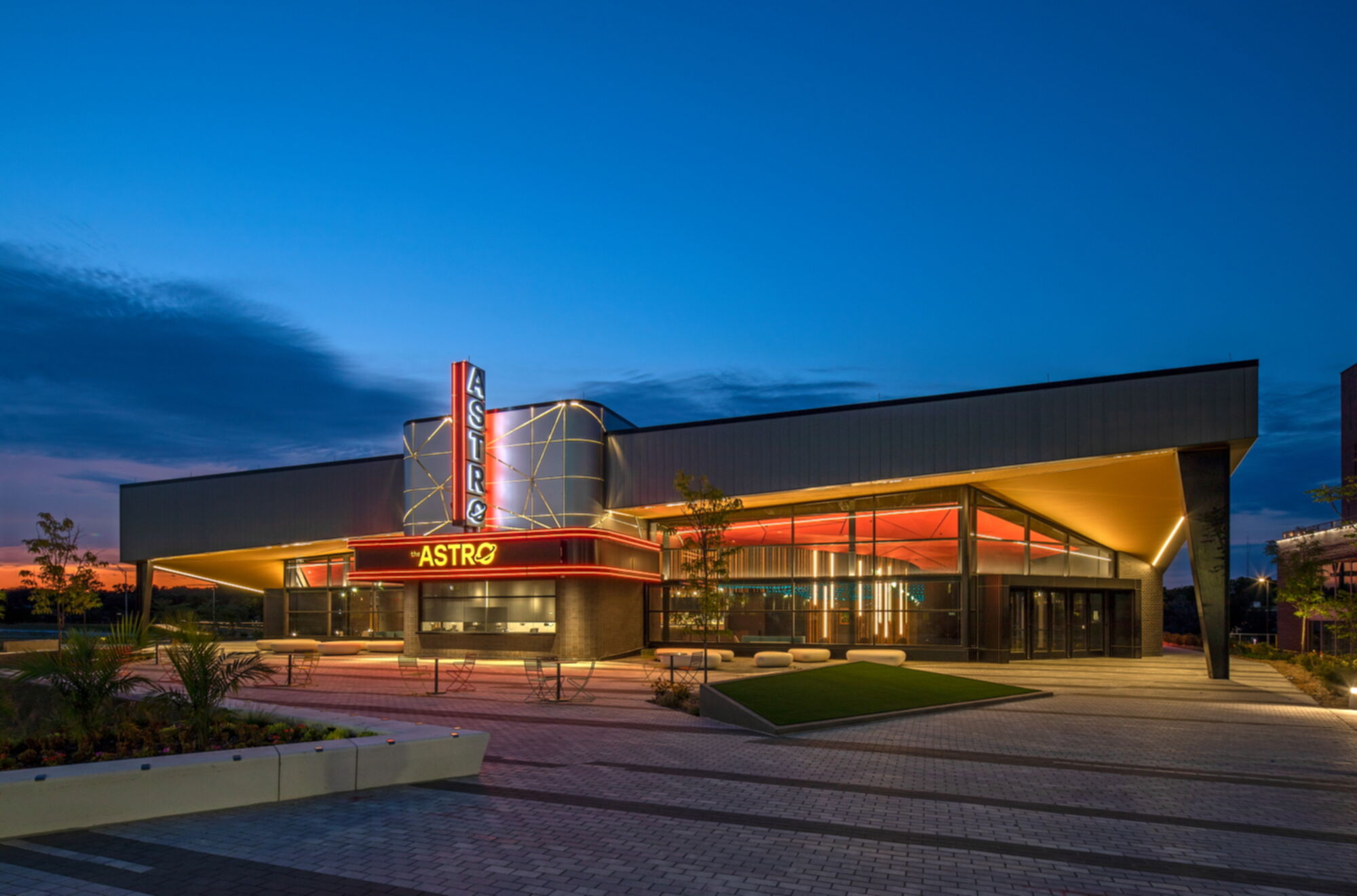 Astro theatre soffit