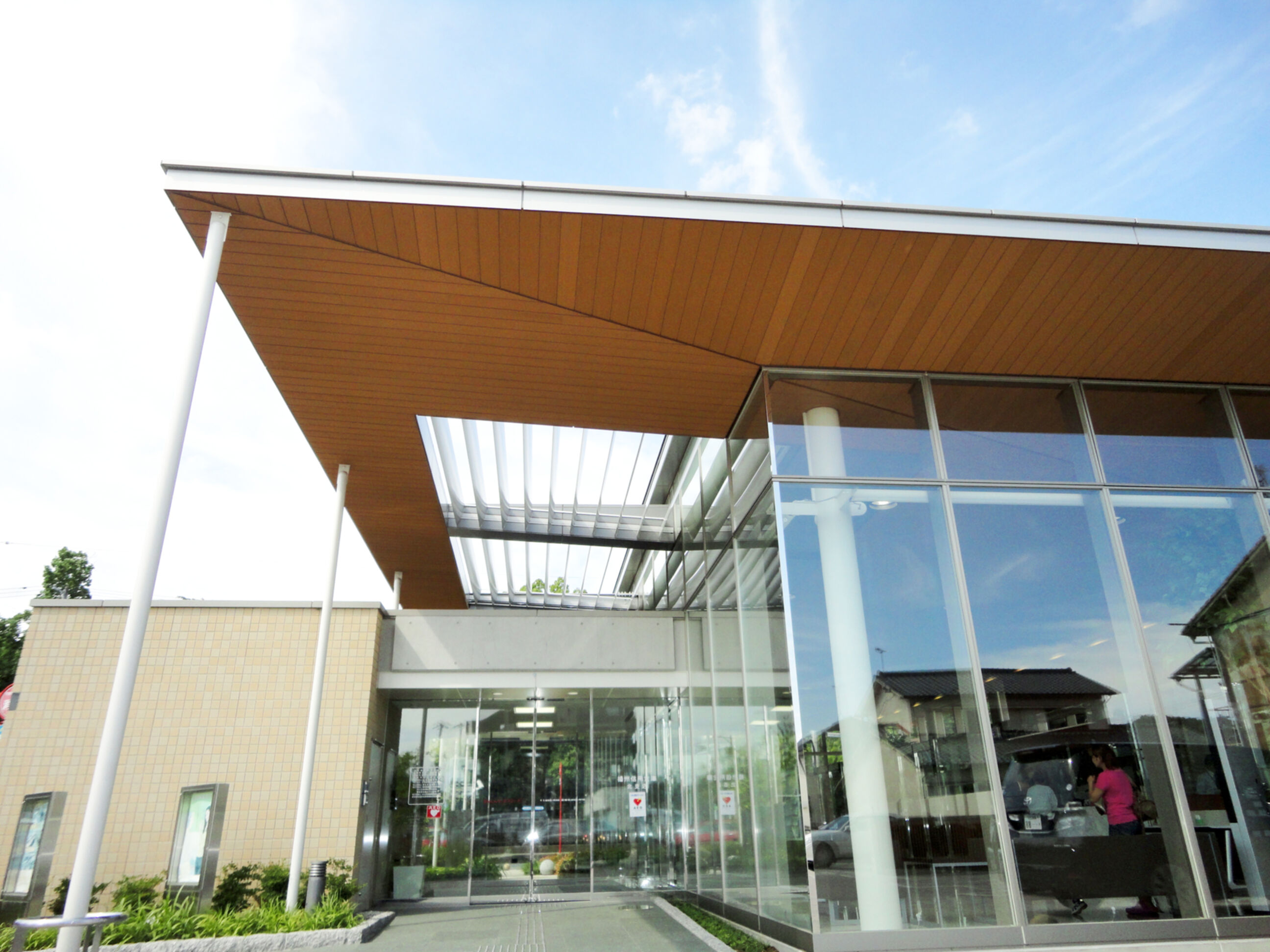 Kaufmännische Gebäude_Dachuntersicht_Finanzielle Institution