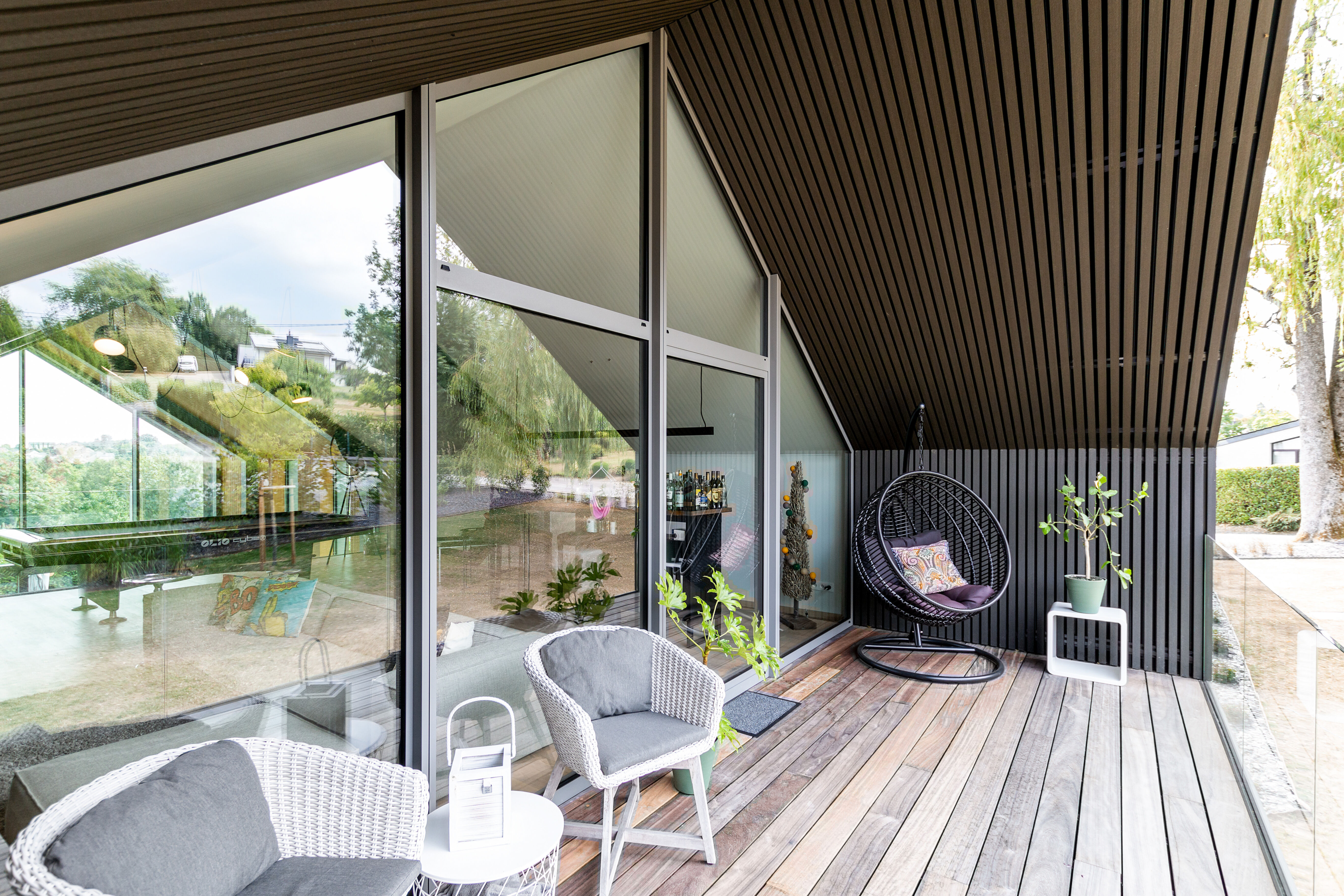 Privathaus_Offene Fassadenverkleidung - verti._Privatresidenz