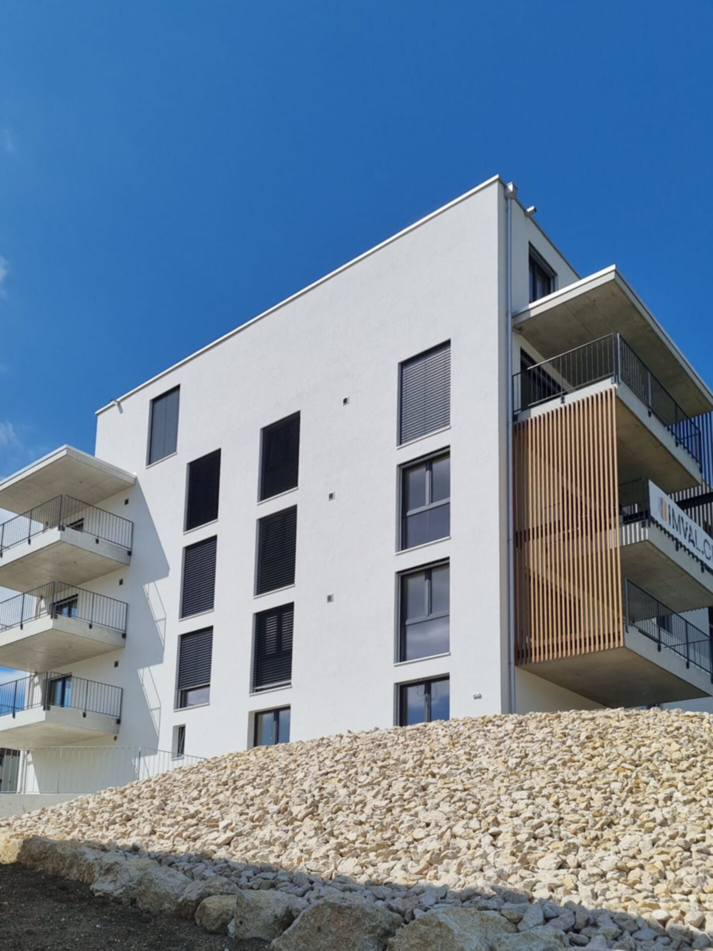 Residential Buildings vertical cladding