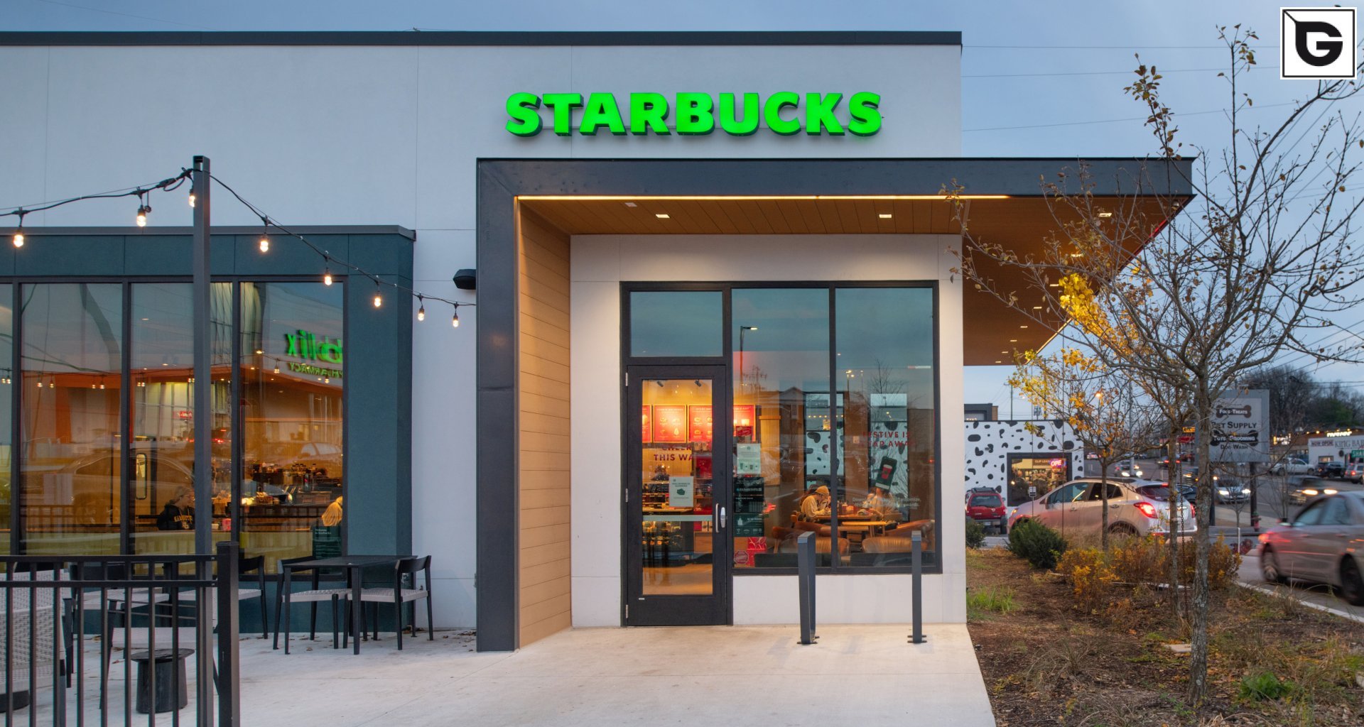 Starbucks cafe Nashville Geolam